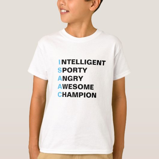 名前のイニシャルTシャツ Tシャツ (正面)
