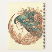 名前のカスタマイズ付きMermaidプランナー プランナー手帳 (裏面)