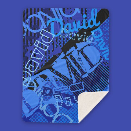 名前のカスタマイズ可能なクリエイティブ シェルパブランケット