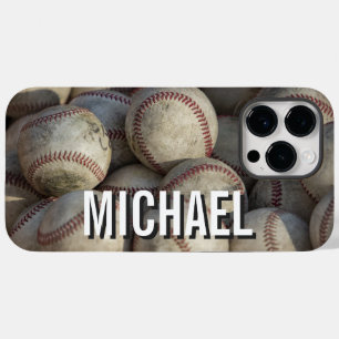 名前のカスタマイズ可能な野球アートワーク Case-Mate iPhone 14 PRO MAXケース