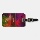 名前のカスタマイズ ラゲッジタグ (正面横)