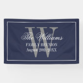 名前のカスタムな家族会のパーティーの旗の印 横断幕 (横)