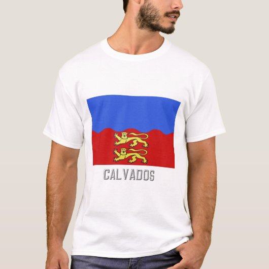 名前のカルバドスの旗 Tシャツ (正面)