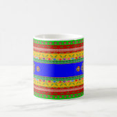 名前のコーヒー・マグ-トラックの芸術によってインスパイア- 3 コーヒーマグカップ (中央)