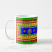 名前のコーヒー・マグ-トラックの芸術によってインスパイア- 3 コーヒーマグカップ (左)