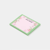 名前のデスクかパーソナライズされたら ポストイット (アングル)