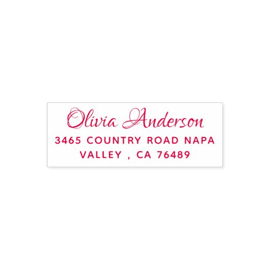 名前のパーソナライズされた作エレガント成Self-inkin セルフインキングスタンプ (デザイン)