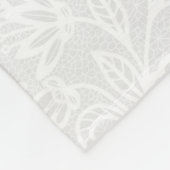 名前のパーソナライズされた追加リルヒップホップイースターバニー フリースブランケット (角)