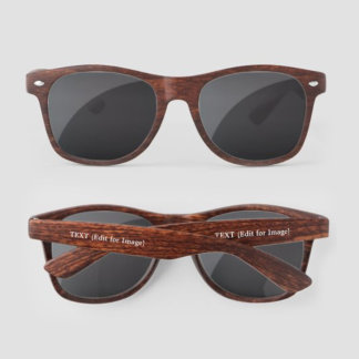 名前のパーソナライズ引用文アートワーク サングラス