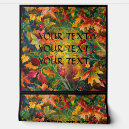 名前のパーソナライズ文字フローラ紅葉 壁紙