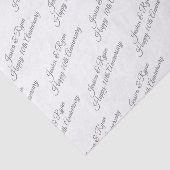 名前のパーソナライズ、記念日、グレースクリプト 薄葉紙 (詳細)