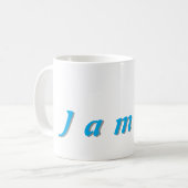 名前のパーソナライズMAG コーヒーマグカップ (正面左)