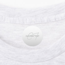 名前のビジネス用挨拶の編集可能文字 | アイロン接着 ラベル