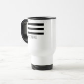 名前のブルターニュの旗 トラベルマグ (正面左)