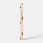 名前のプリンセスパターン iPhone 15ケース (左側面)