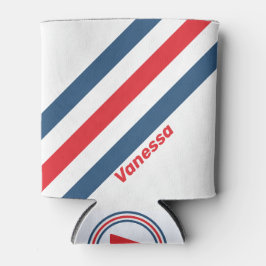 名前のポストマンノスストライプタルな 缶クーラー