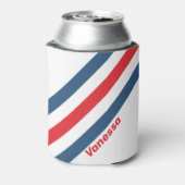 名前のポストマンノスストライプタルな 缶クーラー (缶裏面)