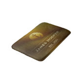 名前のユニークないかりは|に航海のなギフトと日付を記入し、 バスマット (アングル)