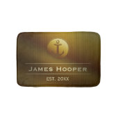 名前のユニークないかりは|に航海のなギフトと日付を記入し、 バスマット (正面)