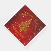 名前の一致セットクリスマスレッド金ゴールドツリーの追加 (コーナー)