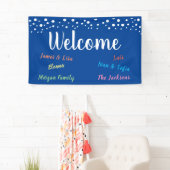 名前の一覧へようこそバナー 横断幕 (インサイチュ)