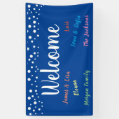 名前の一覧へようこそバナー 横断幕 (縦)