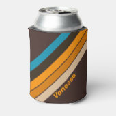 名前の付いたエスプレッソストライプドリフト 缶クーラー (缶裏面)