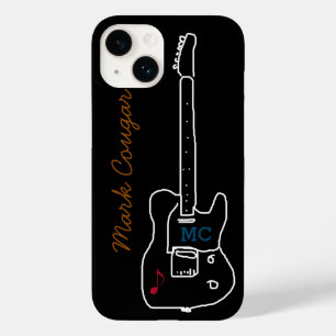 名前の付いたギター Case-Mate iPhone 14ケース