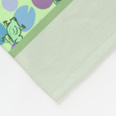 名前の付いたグカスタムロユニセックスグのベビーブランケット フリースブランケット (角)