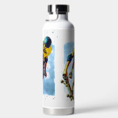 名前の付いたスケートボーダー ウォーターボトル (右面)