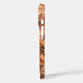 名前の付いたスポッ点々のあるテットロック構造パターン Case-Mate iPhoneケース (裏面 / 左)