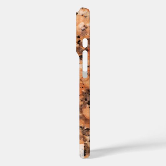 名前の付いたスポッ点々のあるテットロック構造パターン Case-Mate iPhoneケース (裏面 / 左)