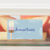 名前の付いたポプシクル ラベル (貼付)