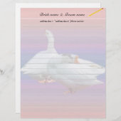 名前の付いたレターヘッド レターヘッド (正面/裏面)