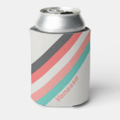 名前の付いた日焼けストライプサンゴ礁 缶クーラー (缶裏面)