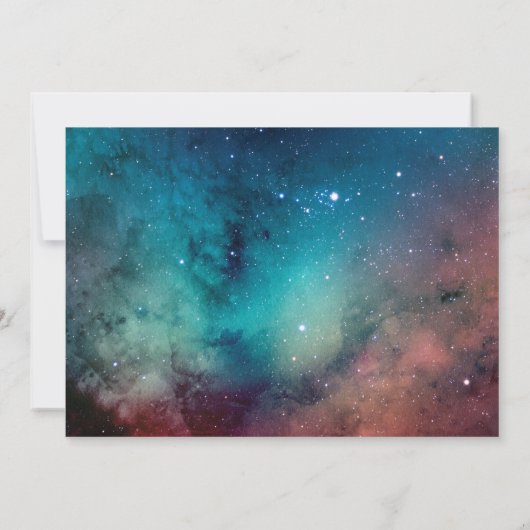 名前の付いた第60回バースデーパーティー 招待状 (裏面)