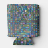 名前の付いた華やかなタイル 缶クーラー (裏面)