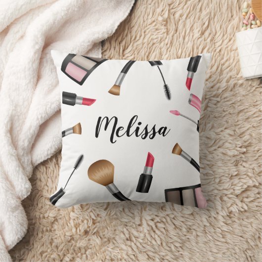 名前の付いた製品をパーソナライズされた作る クッション (ブランケット)