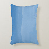 名前の付いた青グラデーション水色 アクセントクッション (正面(垂直))
