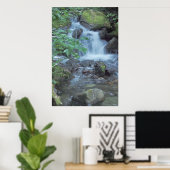 名前の付いていない滝 ポスター (ホームオフィス)