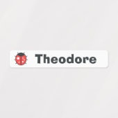 名前の付け子供へる ラベル (デザイン1)