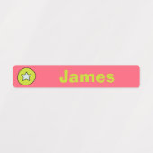 名前の付け子供へる ラベル (デザイン2)