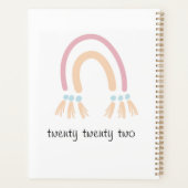 名前の作成Weekly Monthlyプランナー プランナー手帳 (裏面)