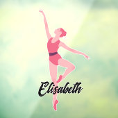 名前の個人設定を行うバレリーナ ウィンドウサイン (シート3)