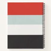 名前の入ったオリジナルノート ノートブック (裏面)