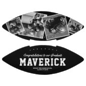 名前の卒業ギフト4写真 アメリカンフットボール (パネル)