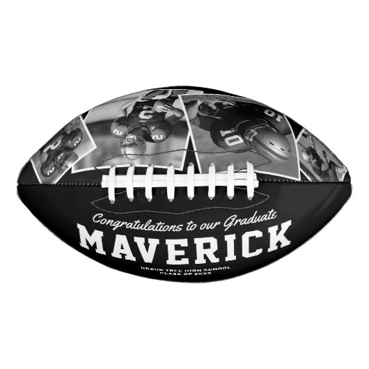 名前の卒業ギフト4写真 アメリカンフットボール (正面)