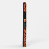 名前の古いレトロのバスケットボールパターン Case-Mate iPhoneケース (裏面/右)