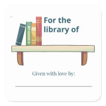 名前の図書館用ラベル