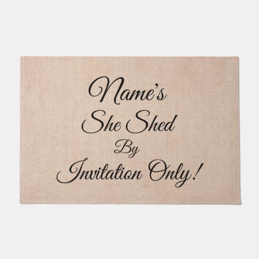 名前の変更すべての文字を前面に移動 ドアマット (正面)